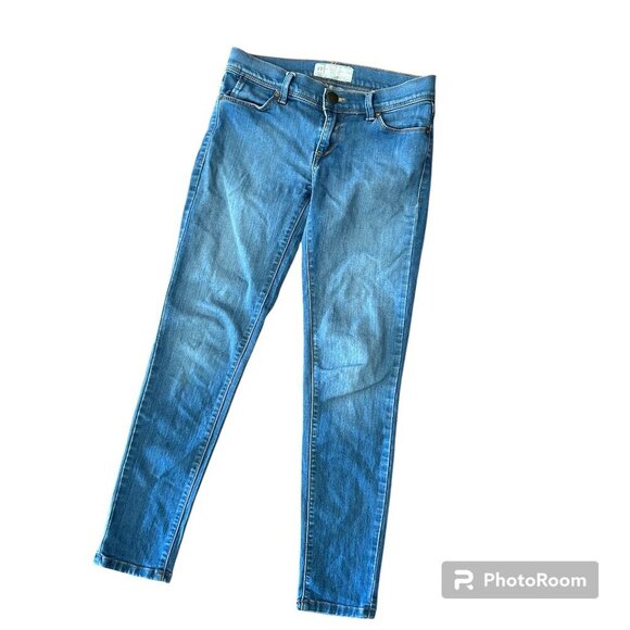 Free People Denim Jeans Size 25 Skinny Jeans Size 0 Made in USA - Picture 1 of 7